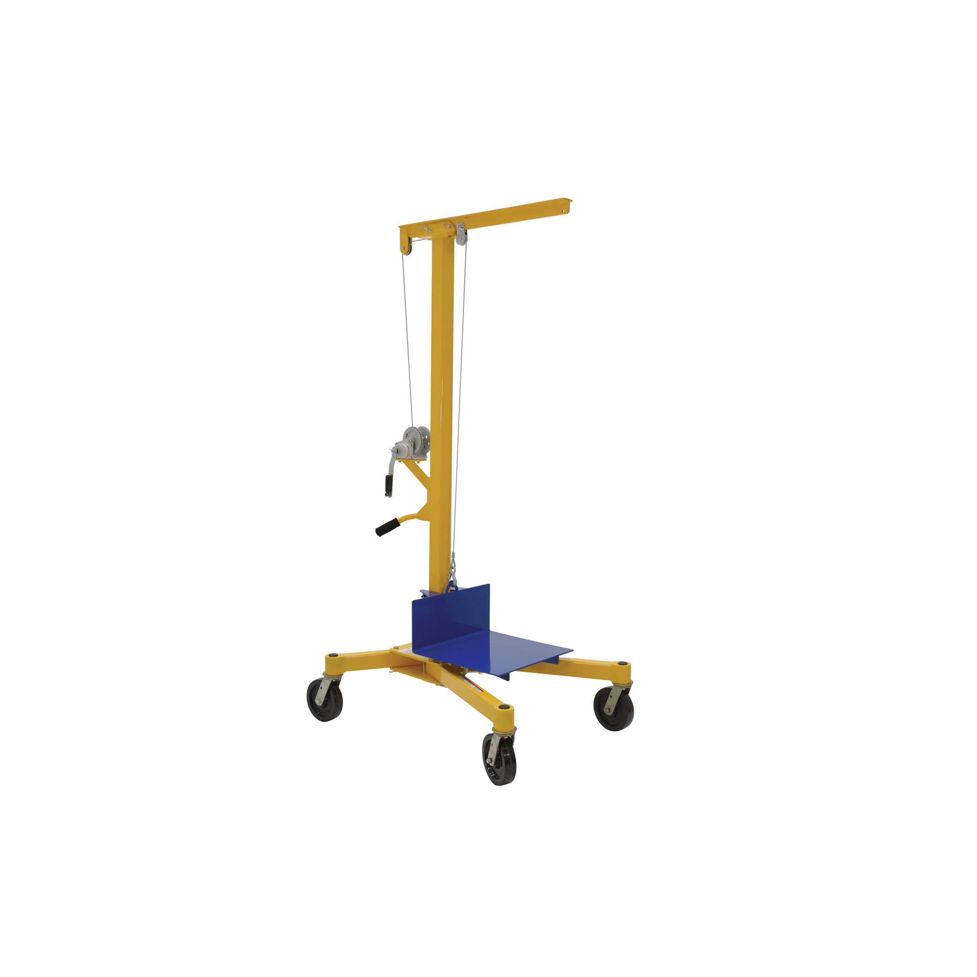 Vestil Portable Work Site Lift - 500-Lb. Capacity, Manual Hand Crank, Model# LIFTER-2